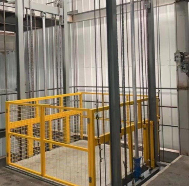 海口导轨式升降机一般加工周期